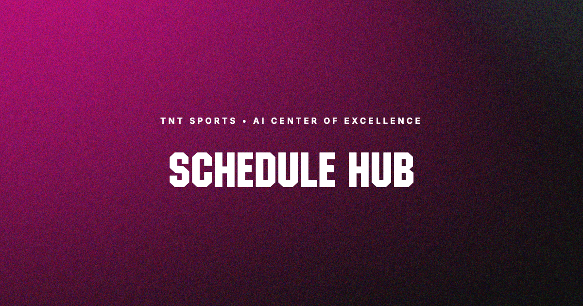TNT Schedules Hub thumbnail